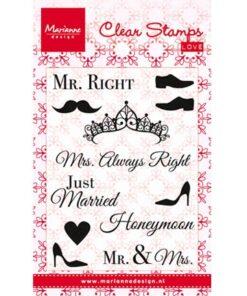 Marianne Design - Mr & Mrs