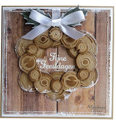 Marianne Design – Wood slices Marianne Design - Wood slices - Afbeelding 2