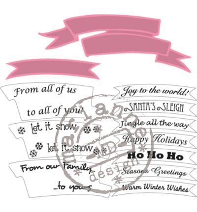Marianne Design – Banners & tekst christmas Marianne Design – Banners & tekst christmas