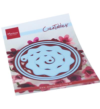Marianne Design – Creatable – Round box & flower Marianne Design - Creatable - Round box & flower