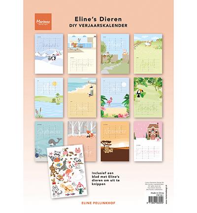 Marianne Design – Calendar, Eline’s Verjaardags kalender Marianne Design – Calendar, Eline’s Verjaardags kalender