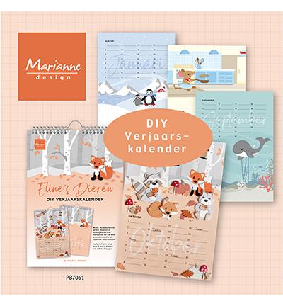 Marianne Design – Calendar, Eline’s Verjaardags kalender Marianne Design – Calendar, Eline’s Verjaardags kalender