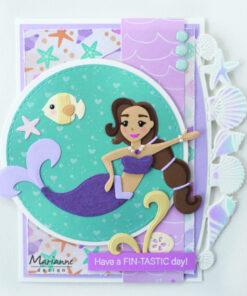 Marianne Design – Mermaid sentiments by Marleen