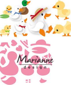 Marianne Design – Eline’s duck family Marianne Design - Eline's duck family