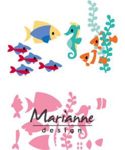 Marianne Design – Eline’s tropical fish Marianne Design - Eline's tropical fish