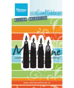 Marianne Design – Advent candles Marianne Design - Advent candles