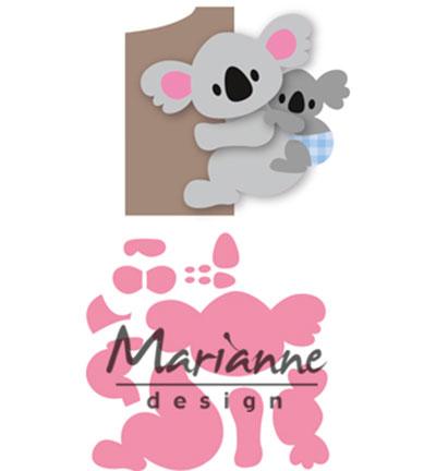 Marianne Design – Eline’s koala & baby Marianne Design - Eline's koala & baby