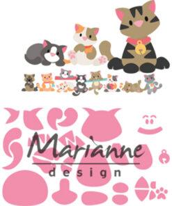 Marianne Design – Eline’s kitten Marianne Design - Eline's kitten