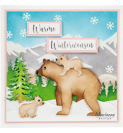 Marianne Design – 2-Layer Snow 496035348053479