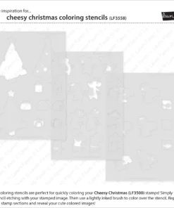 LF3558 CheesyChristmasColoringStencils2 sml