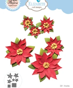 Elizabeth Craft Designs – Poinsettia 2269 1
