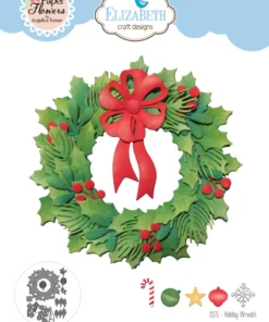 Elizabeth Craft Designs – Holiday Wreath 2271 1