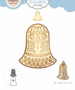 Elizabeth Craft Designs – Joyous Ornament – Bell 2156 1