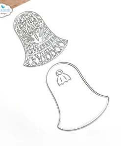 Elizabeth Craft Designs – Joyous Ornament – Bell 2156 2