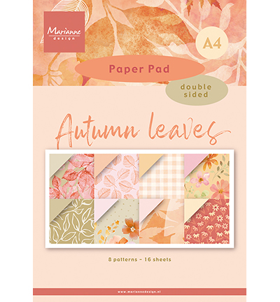 Marianne Design – Autumn leaves – A4 PK9215 Autumn Leaves cover 21x29.7 HR.indd