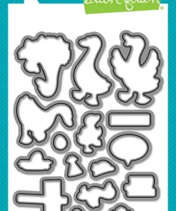 Lawn Fawn – silly goose! lawn cuts LF3845 SillyGooseLawnCuts sml