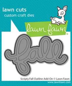 Lawn Fawn – scripty fall outline add-on LF3872 ScriptyFallOutlineAddOn sml