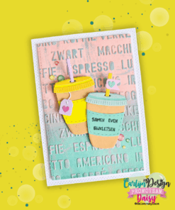 CDSN 0331 CarlijnDesign Snijmallen Brewtiful Buddies voorbeeld Daisy 3