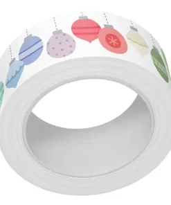 Lawn Fawn – christmas ornaments washi tape LF3842 ChristmasOrnamentsWashiTape sml