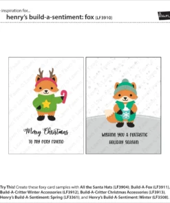 Lawn Fawn – henry’s build-a-sentiment: fox LF3910 HenrysBuildASentimentFox4 sml