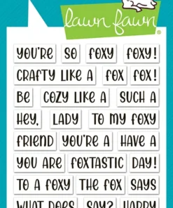 Lawn Fawn – henry’s build-a-sentiment: fox LF3910 HenrysBuildASentimentFox sml