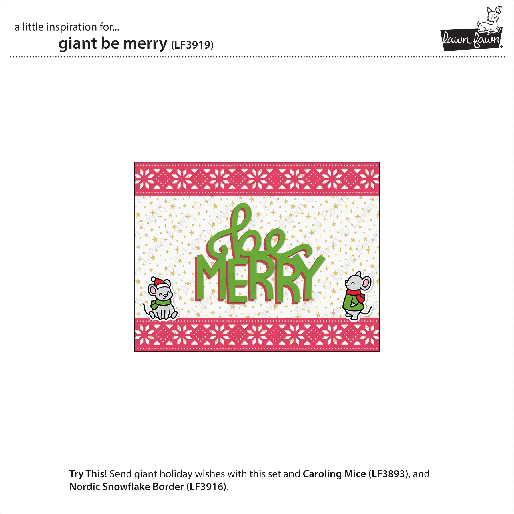 Lawn Fawn – giant be merry LF3919 GiantBeMerry2 sml