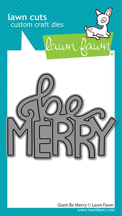Lawn Fawn – giant be merry LF3919 GiantBeMerry sml