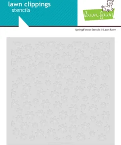 LF4100 SpringFlowersStencils sml