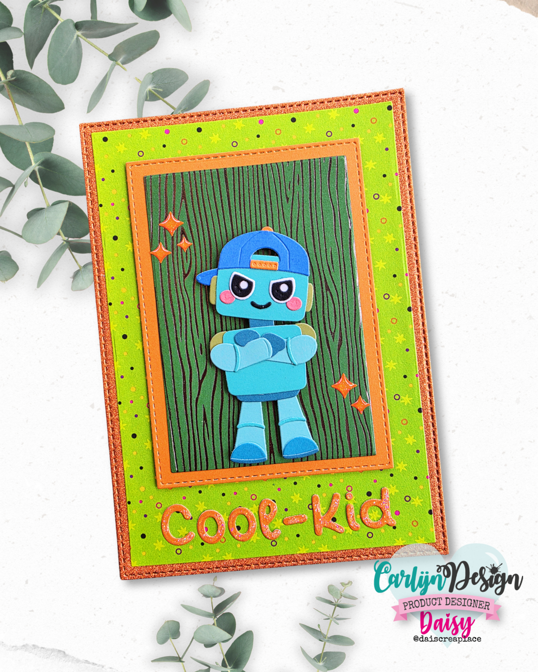 CarlijnDesign – Robot Friends snijmallen CDSN-0384 CDSN 0384 CarlijnDesign snijmallen Robot Friends voorbeeld Daisy 1.png